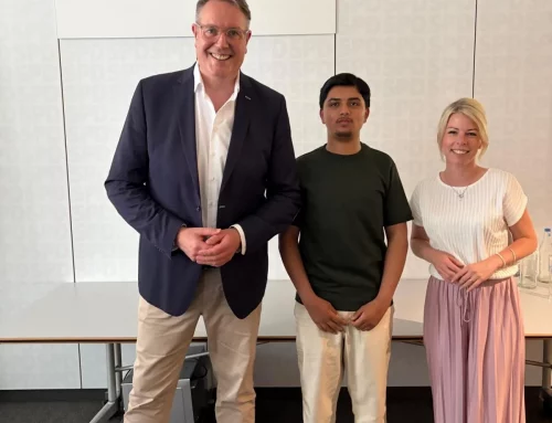 Politik hautnah erleben: Usama Husain absolviert Praktikum im Wahlkreisbüro von Lana Horstmann