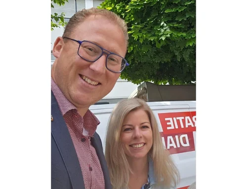 Landtagsabgeordnete Lana Horstmann und SPD-Kreisvorsitzender Philipp Rasbach laden zur Bürgersprechstunde ein.